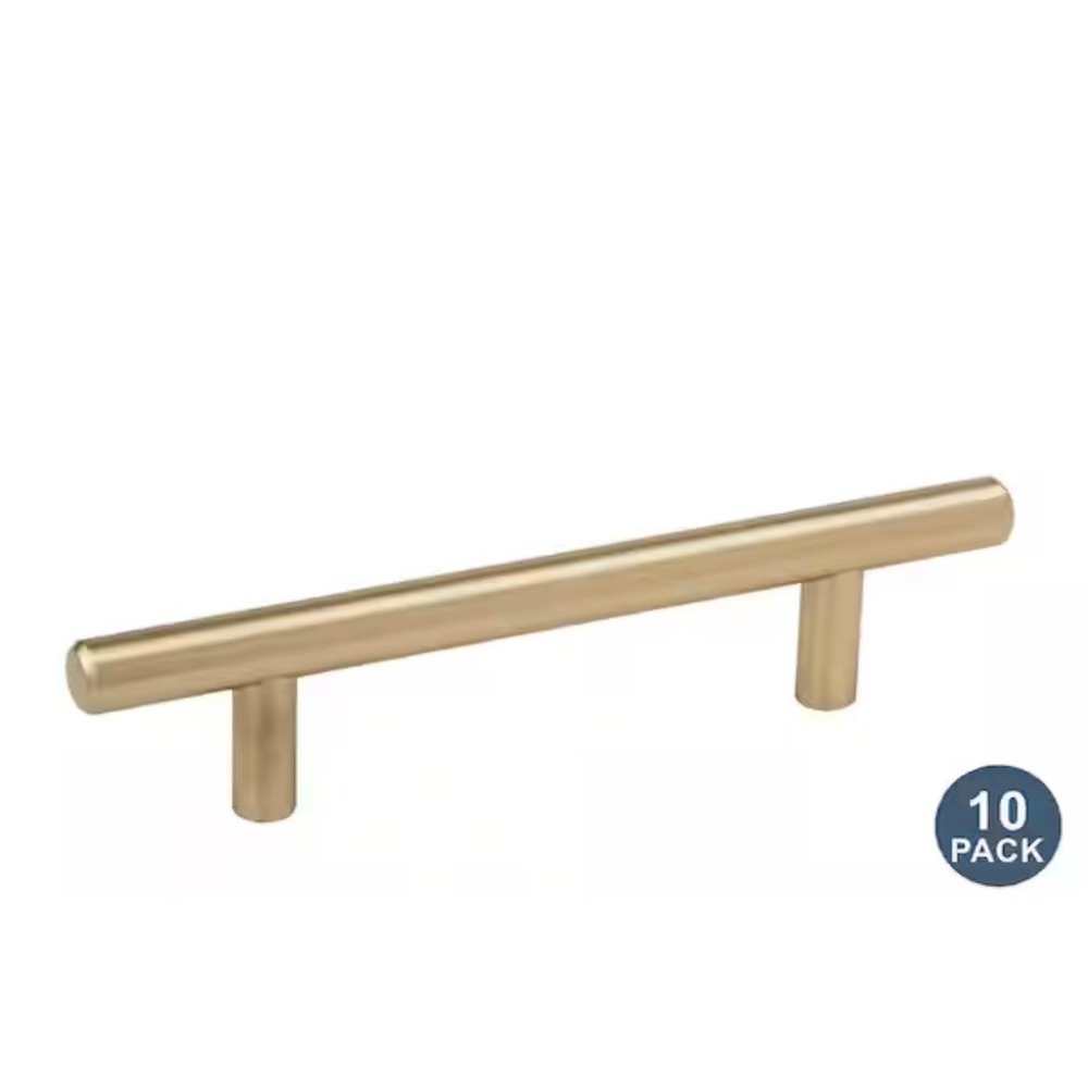 Amerock BP40515BBZ 3in Bar Pull Golden Champagne Cabinet Handle Hardware 10 Pack